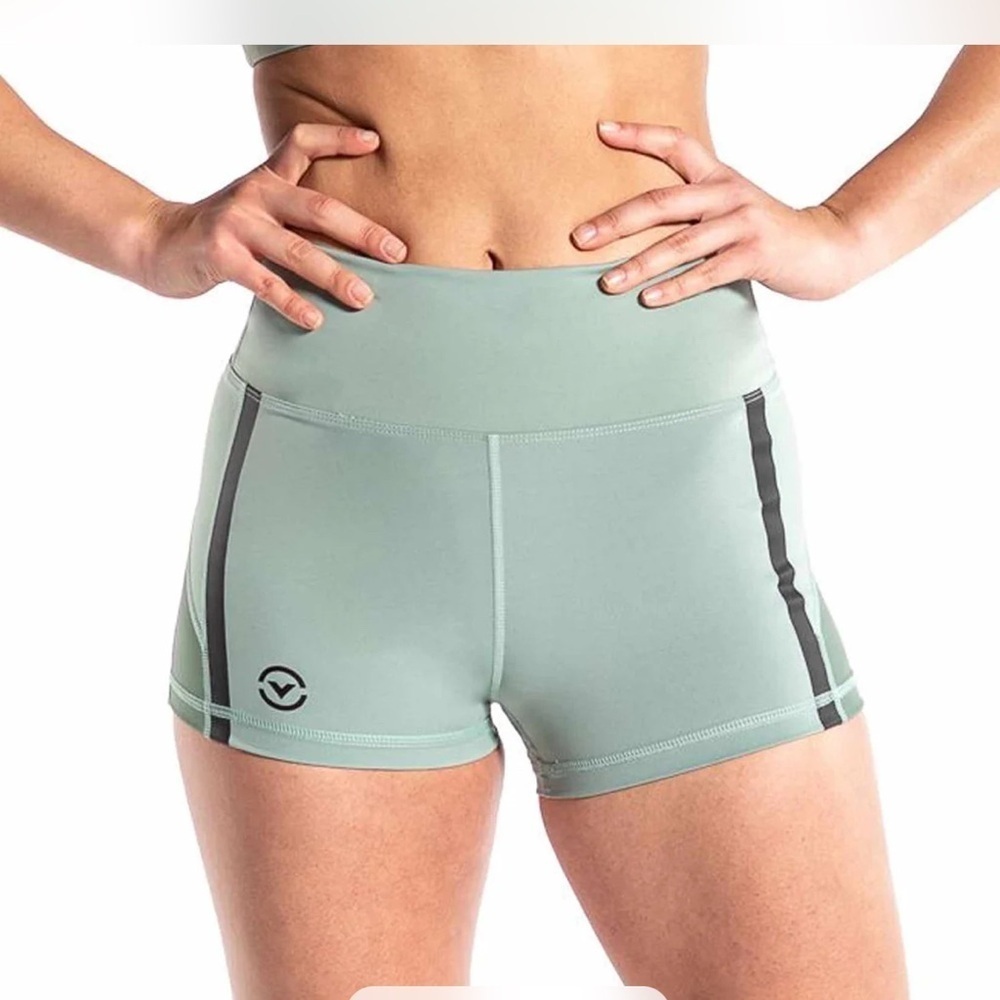 Virus multiverse tech athletic shorts seafoam green sz XS